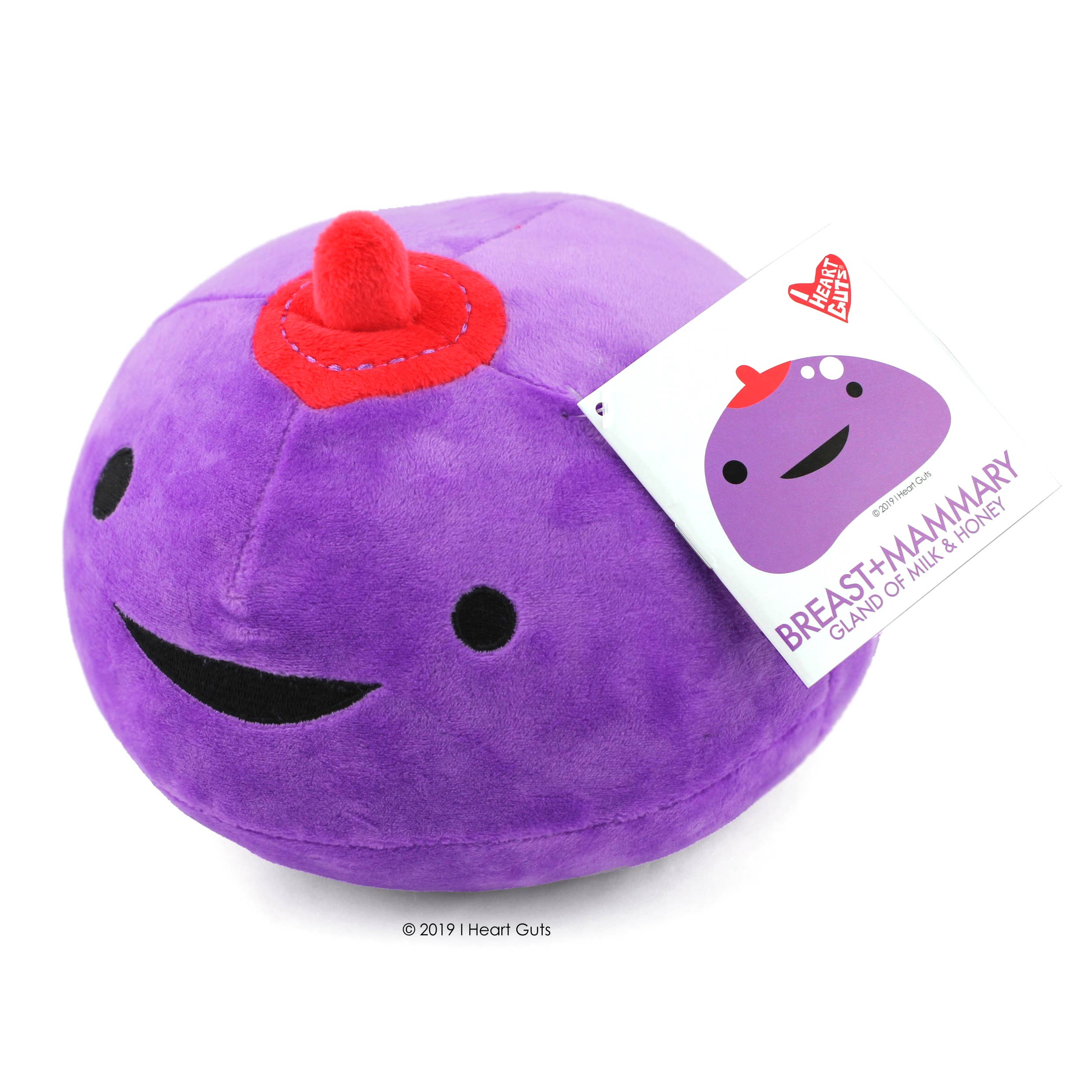 I Heart Guts | Organ Plushies Wholesale - Wholesale Stuffed/Plush Toy - Kids & Baby - Breast Plush -  Gland of Milk + Honey - Self-Exam Included2