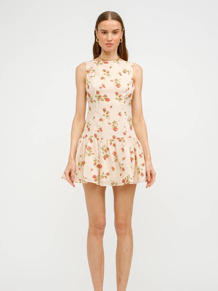NATURAL Nora Dress for wholesale on Faire