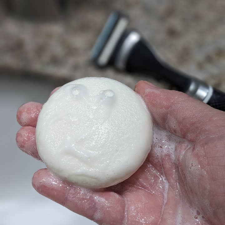 Tangie LLC - Wholesale Shave Soap - Shave Cream Bar-Unscented & Rosemary Mint. Tangie mens gift