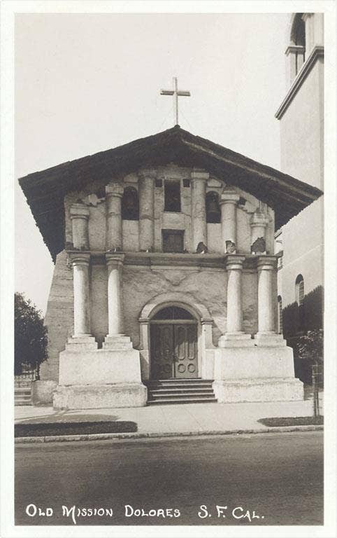 Found Image Press - Wholesale Sticker - Sticker SF-611 Old Mission Dolores0