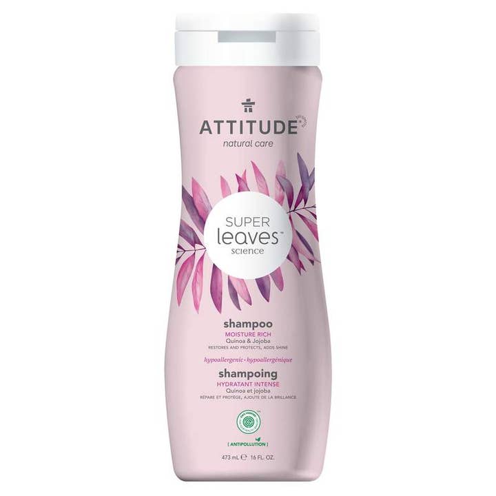 ATTITUDE - Wholesale Hair Shampoo - Super Leaves Shampoo - Moisture Rich - 16 Fl. Oz.