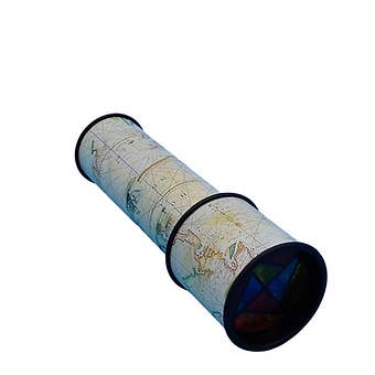 Golden Island Int'l Inc. - Wholesale Decorative Tabletop Object - GI-8082M/120 Old-Fashioned Kaleidoscope: Old World Maps