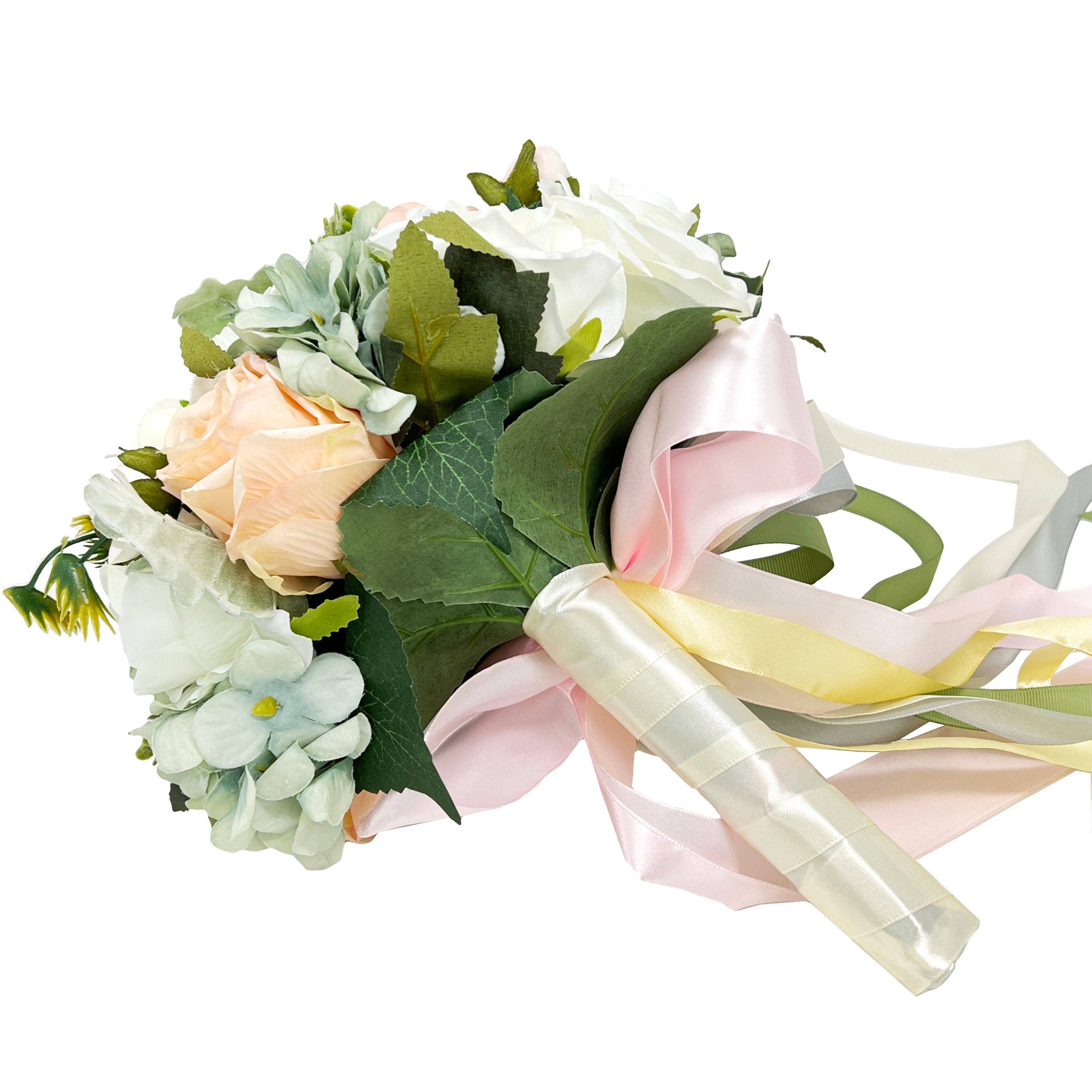 Sun Decorer - Wholesale Artificial Flowers - Artificial Rose Wedding Bouquet for Brides and Bridesmaids1