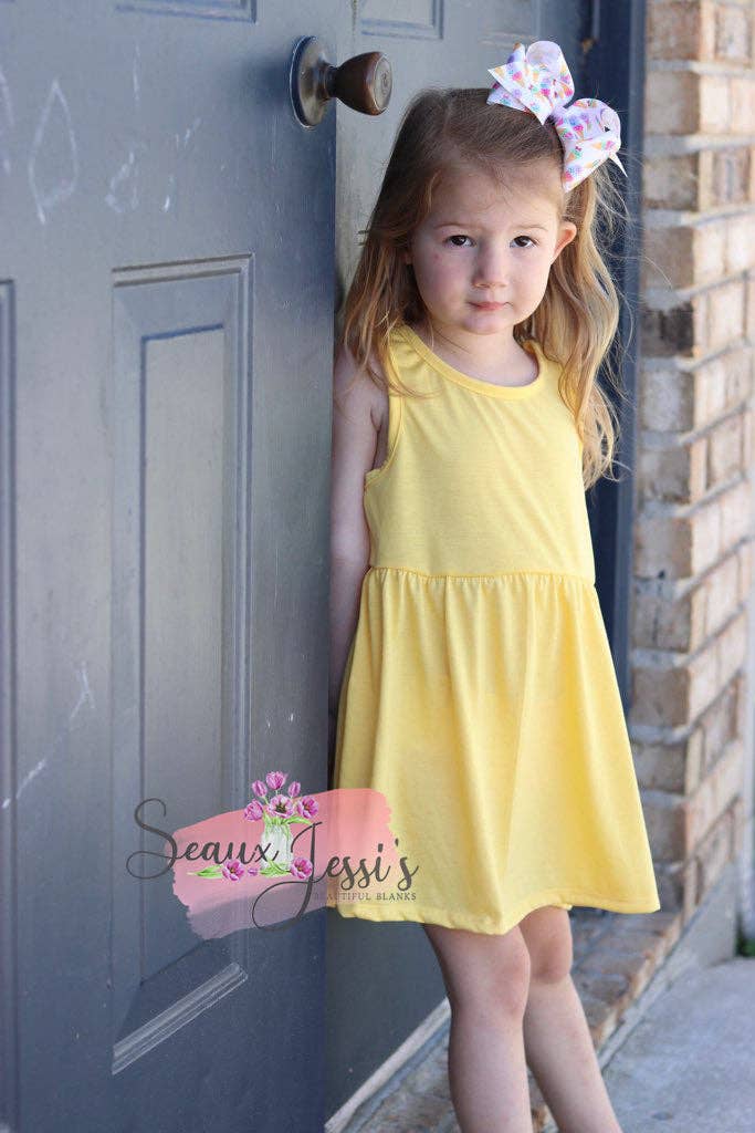 Seaux Jessi – Vestido - Crianças por atacado – Vestidos TANQUE DE SUBLIMAÇÃO 100% POLIÉSTER TODDLER8
