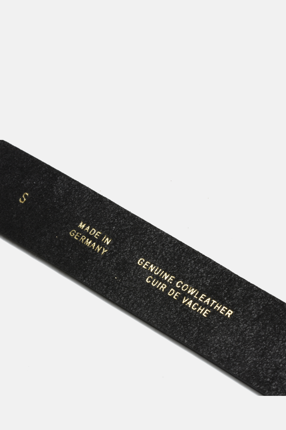 Curated Basics - Wholesale Belt - Unisex - Wide Black Leather on Steel Buckle Belt2