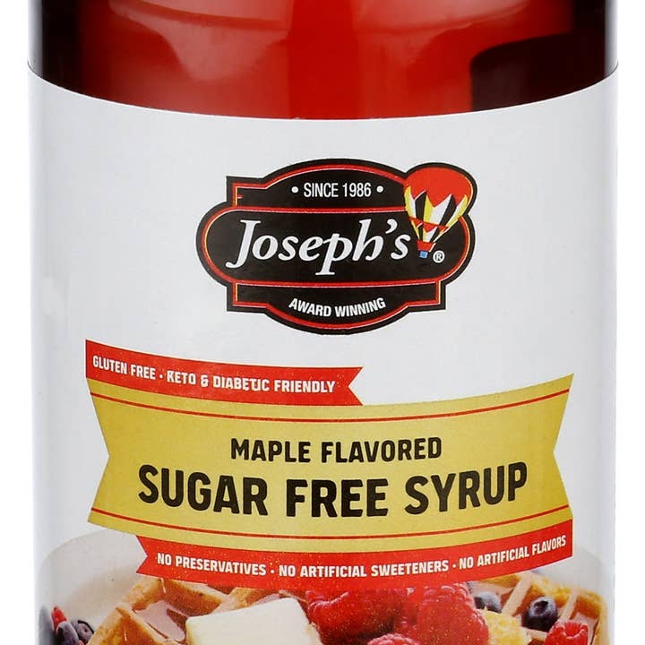 Joseph's Sugar Free - Wholesale Maple Syrup - Joseph's Sugar Free Syrup, 16 oz Plastic Bottle2