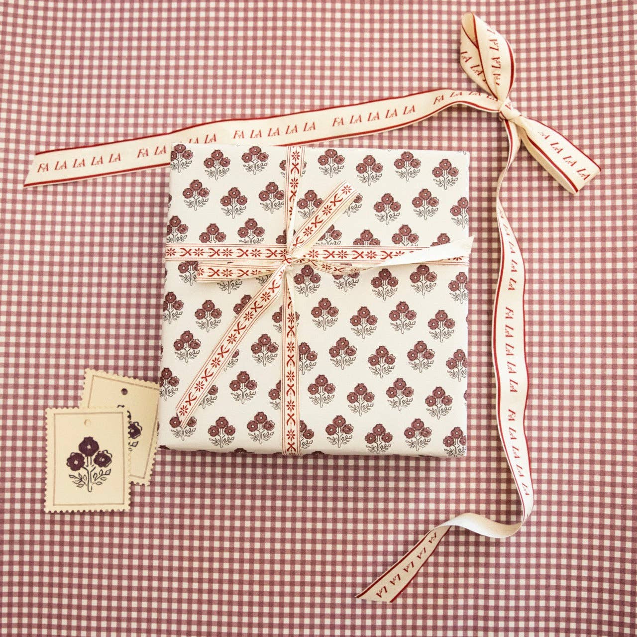 Parcel Paper - Wholesale Ribbon - Gift Wrapping - 'Norfolk' cotton ribbon3