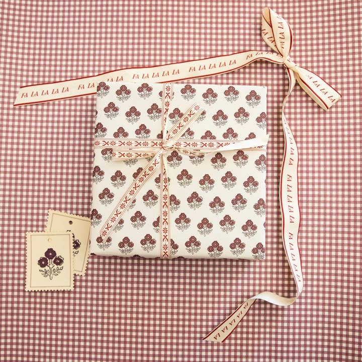 Parcel Paper - Wholesale Ribbon - Gift Wrapping - 'Norfolk' cotton ribbon3