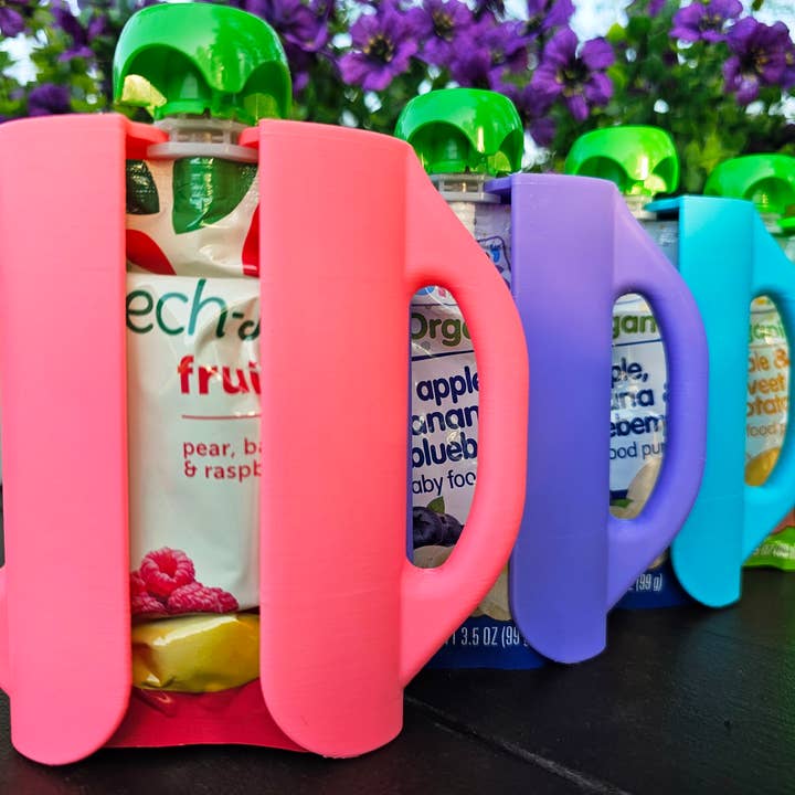 BD Lasers INC. - Wholesale Baby Bottle - 8 Colors- Squeeze Pouch Holder Baby Food5