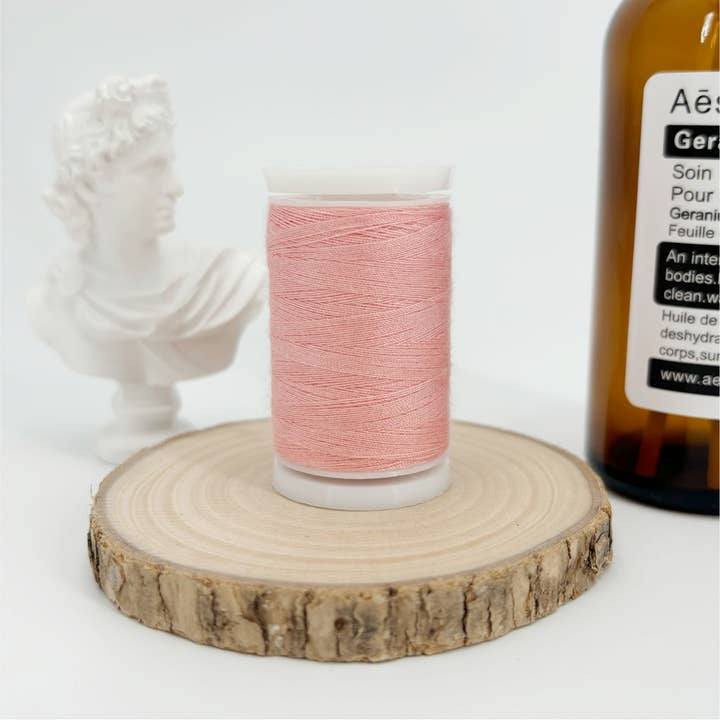 Darnn Polyester Sewing Thread Pink, Pastel Pink Sewing Spool for wholesale by Max-Link Solutions Ltd