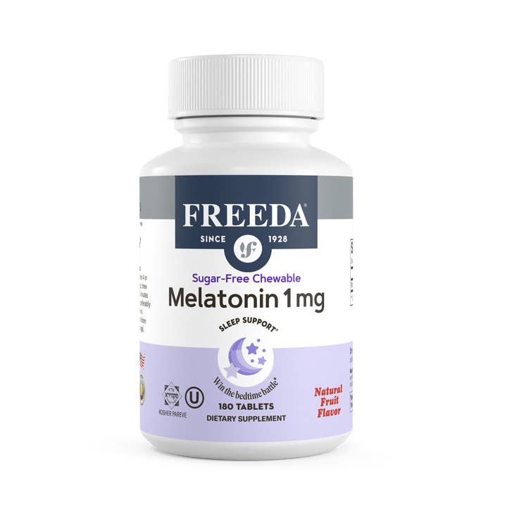 Freeda - Wholesale Oral Supplement/Vitamin - Melatonin Sugar-Free Chewable 1 mg