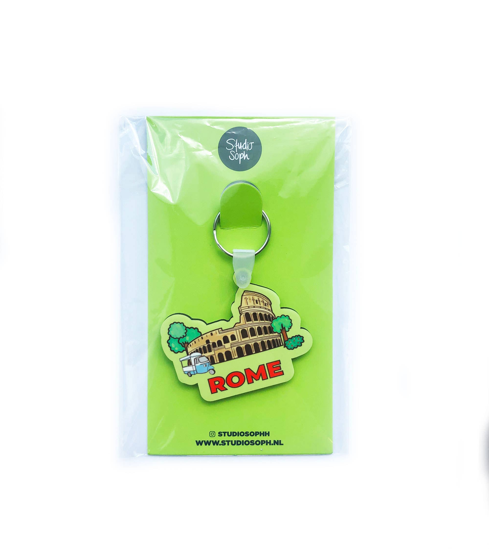 Studio Soph (We Pay Your Import Fees - We Ship DDP) - Wholesale Keychain - Unisex - Rome Keychain1
