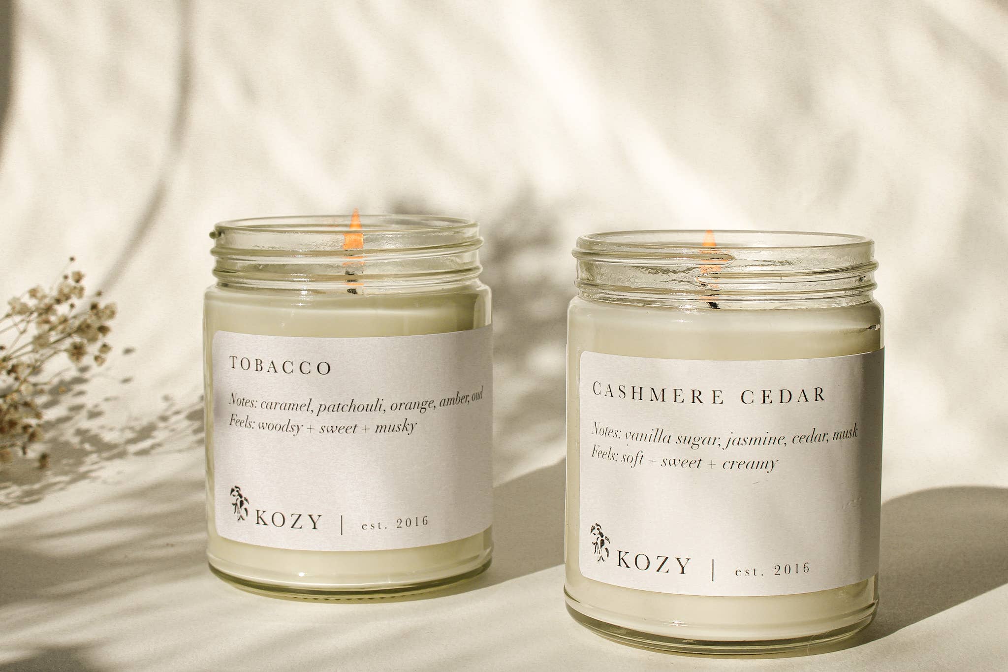 Kozy Kandles – Engroshandel Glaslys – Cashmere Cedar3