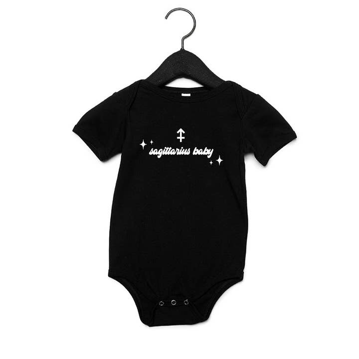 Sagittarius Baby Organic Bodysuit Pack for wholesale by Nourganics