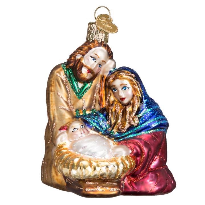 Old World Christmas - Wholesale Ornament - Holy Family Ornament1