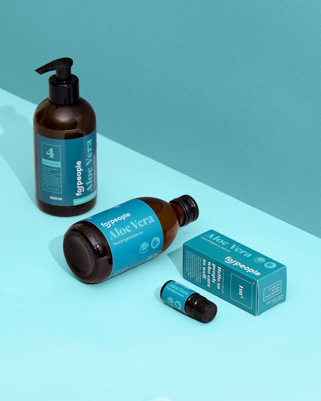 forpeople skincare GmbH - Wholesale Facial Serum/Concentrate - Aloe Vera Serum 99.6% - Pump Bottle5