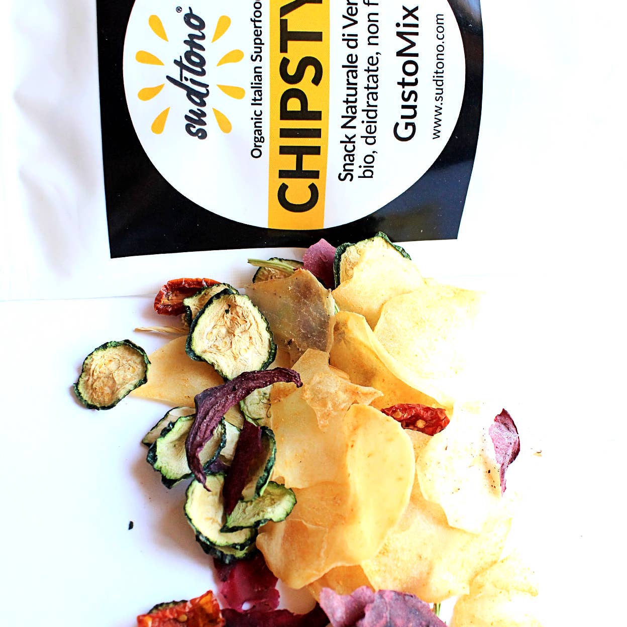 SAN PIO X Soc. Agr. S. dal 1708 – wholesale Crisps – CHIPSTYLE GUSTOMIX. Natural snack made from organic vegetables1