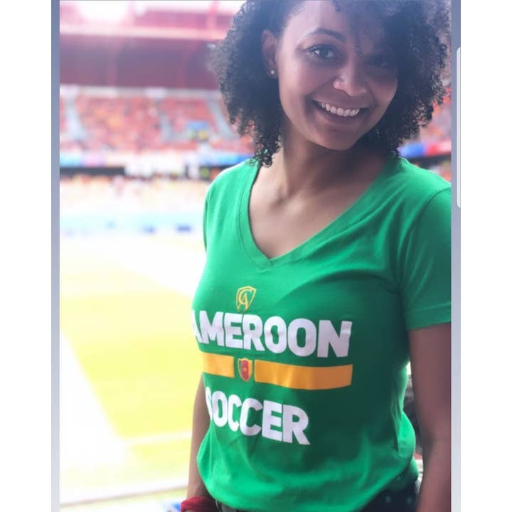 Cameroon Soccer Tee for wholesale by Caribbean