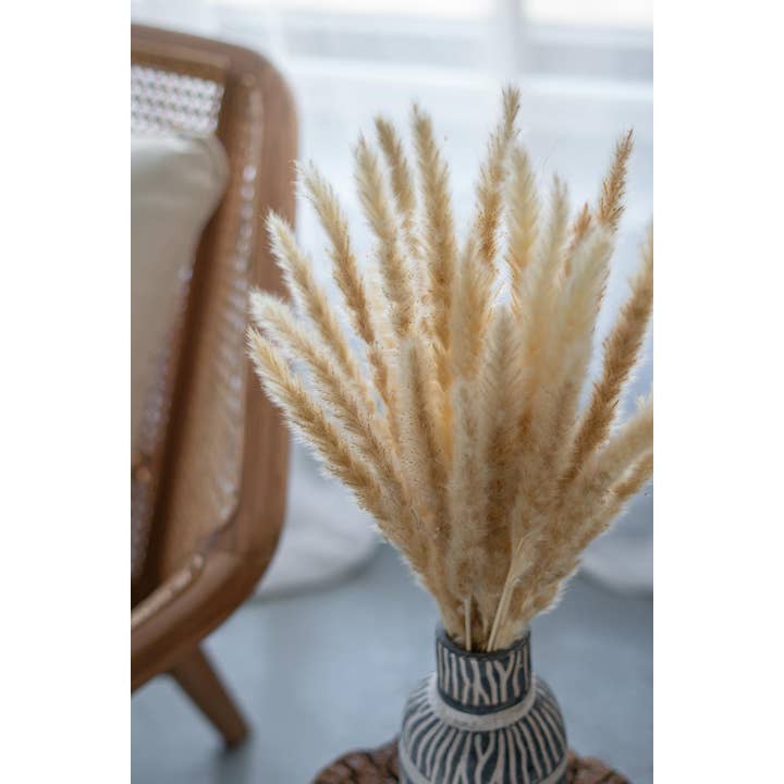 A&B Home Group Inc. - Wholesale Artificial plant - 8x1.2x27.5"H 6pc/Bag Taupe Pampas Grass Cluster9