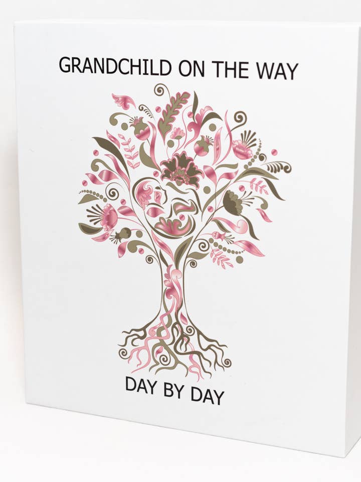 GRANDCHILD ON THE WAY - DAY BY DAY CALENDAR for wholesale by Day By Day Baby