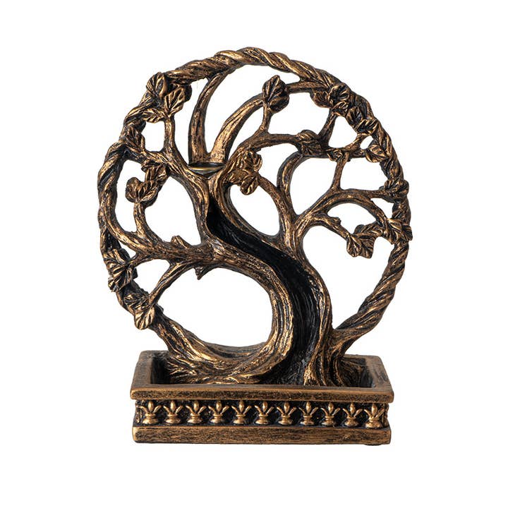 Pacific Trading - Wholesale Incense Holder - 16063 Celtic Tree Backflow Burner