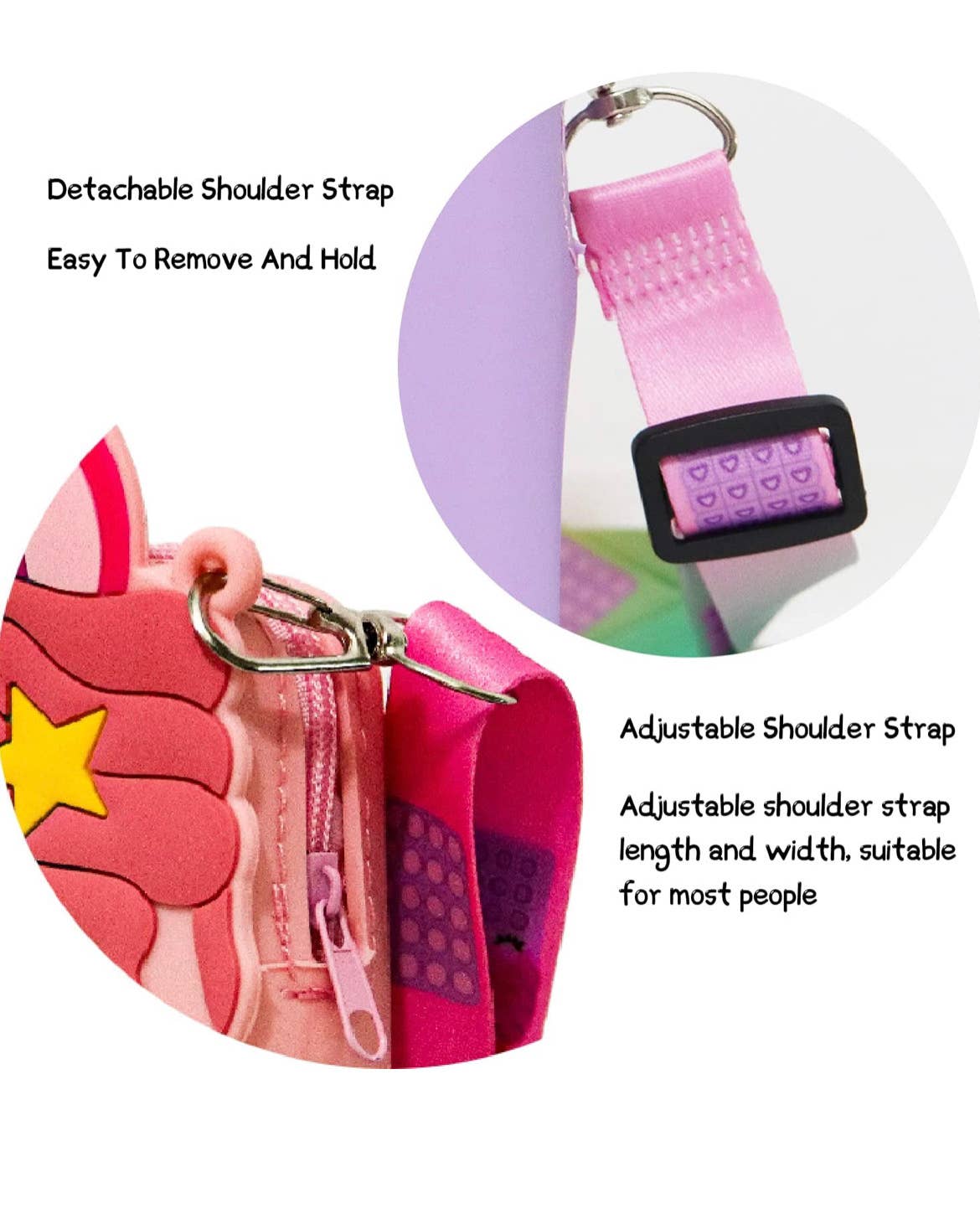 AlexisandGreenberg – Großhandel Fidget Toy – Kinder – Prinzessin Schultertasche Push Pop Bubble Pop Mode10