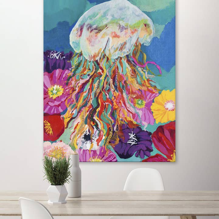 GreenBox Art - Wholesale Painting/Drawing - Jelly Legs Stretched Canvas