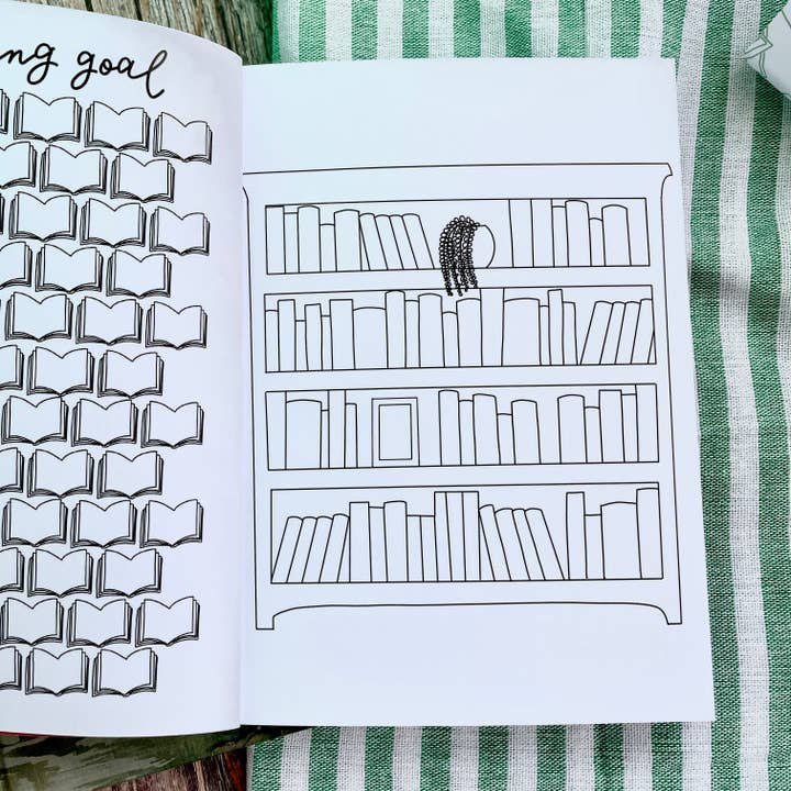 And Hope Designs - Cards, Stickers & Stationery – wholesale Journal/diary – Reading journal, pink pre-made pages book bullet journal5