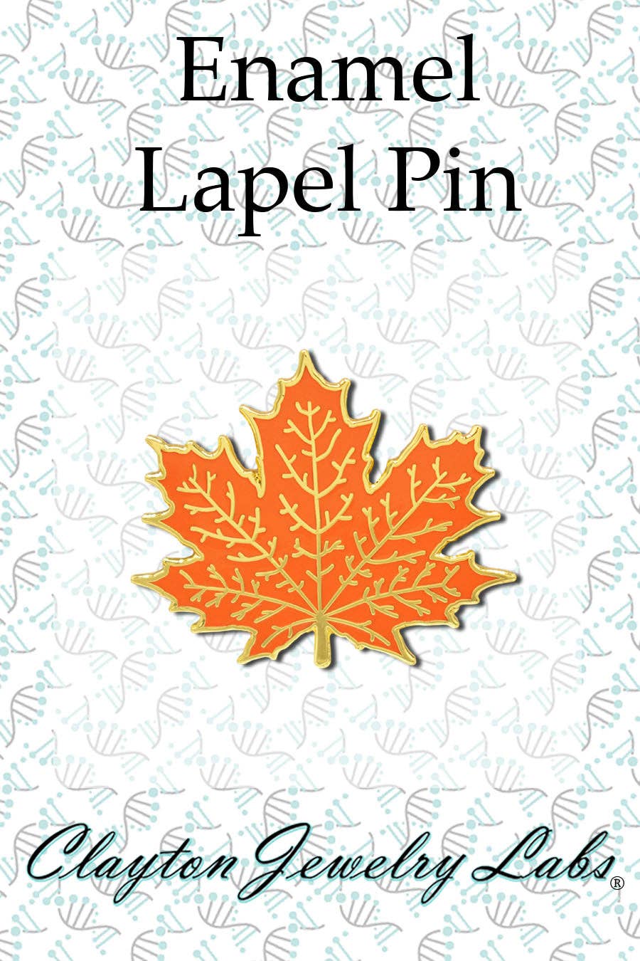 Clayton Jewelry Labs – Alfinete/botão de lapela por atacado – Pino de lapela de esmalte duro de folha de árvore5