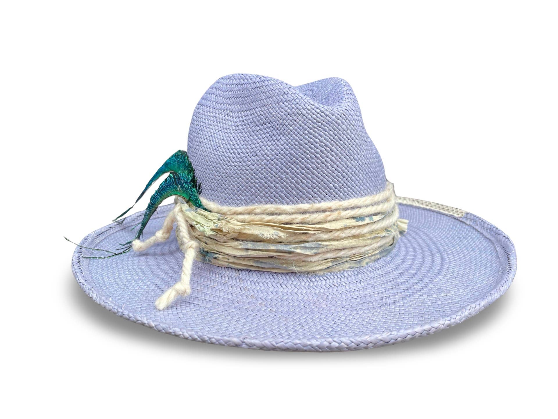Cha Cha's House of Ill Repute - Vente Chapeau de paille – femme - Mel - Chapeau Panama Flange Brim2