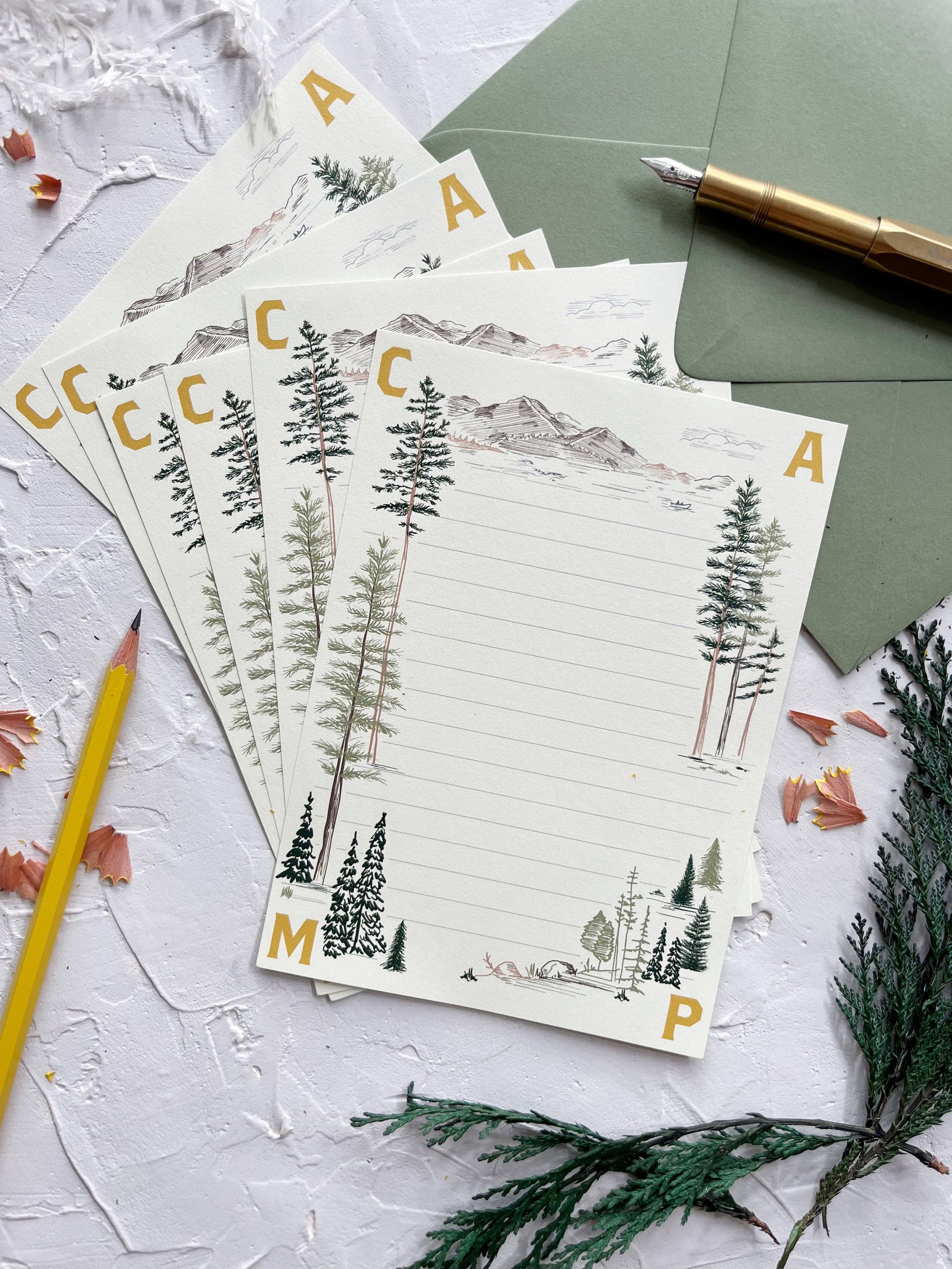 Belle & Union - Wholesale Stationery/Notecard Set - Camp Notes0