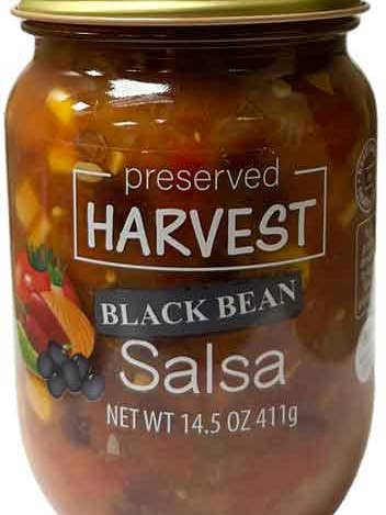 SALSA BLACK BEAN PINTS - PRESERVED HARVE for wholesale by Hudson Meat Company
