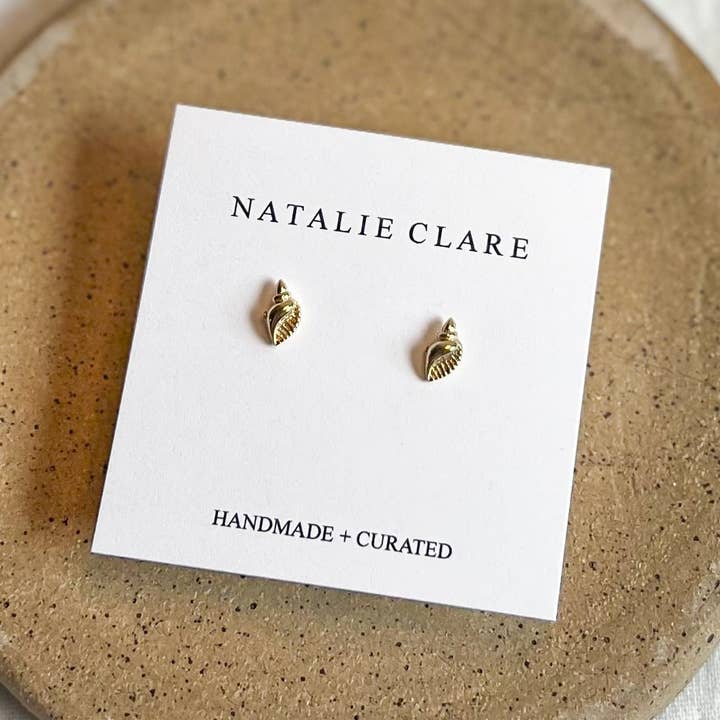Natalie Clare Collections - Wholesale Stud/Post Earrings - Seashell Studs4