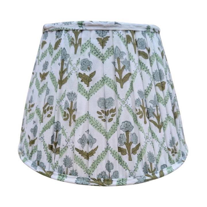 Abajur Plissado Impresso Mary – 35cm por atacado de LNH EDIT