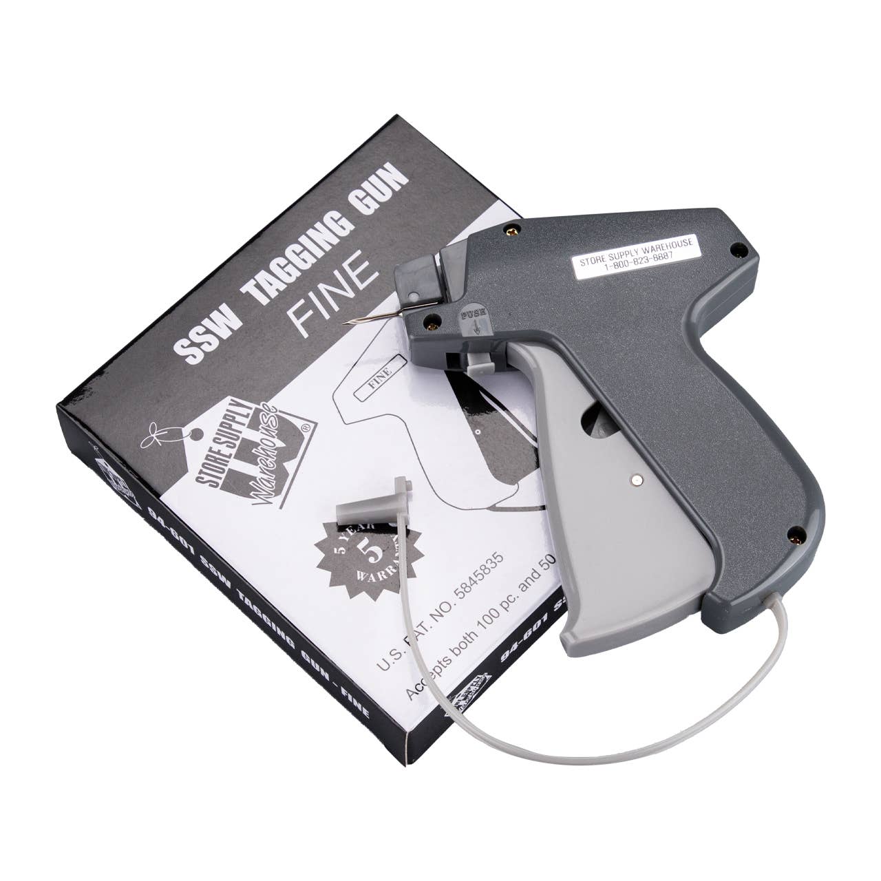 Store Supply Warehouse - Wholesale Retailer Display - Accessories - Fine Fabric Tagging Gun 4
