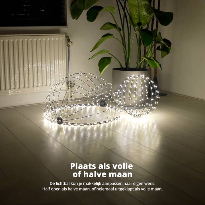 Flinq – Großhandel Kronleuchter/Hängeleuchte – FlinQ Intelligente Glühbirne - Intelligente Lampen - Ø30CM - drinnen/draußen