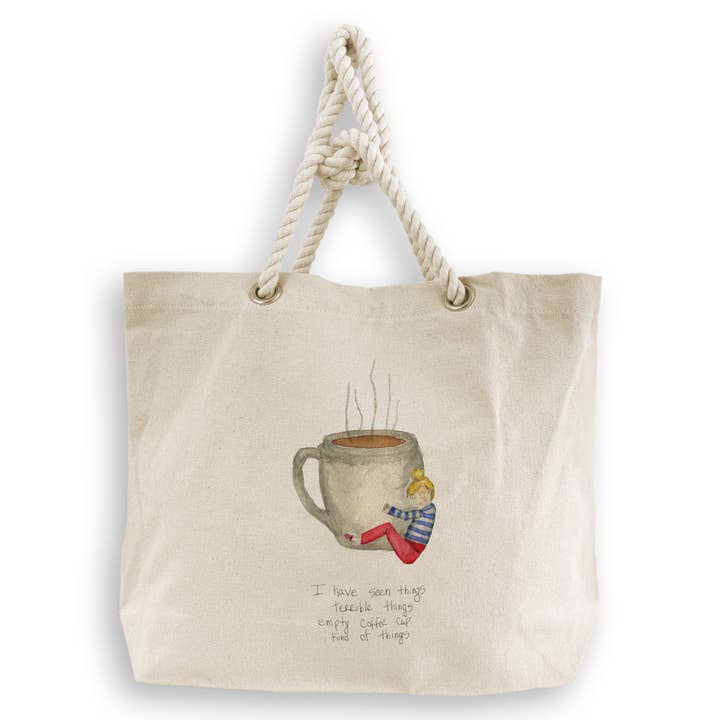 French Graffiti - Wholesale Tea towel - I Have Seen Terrible Things6