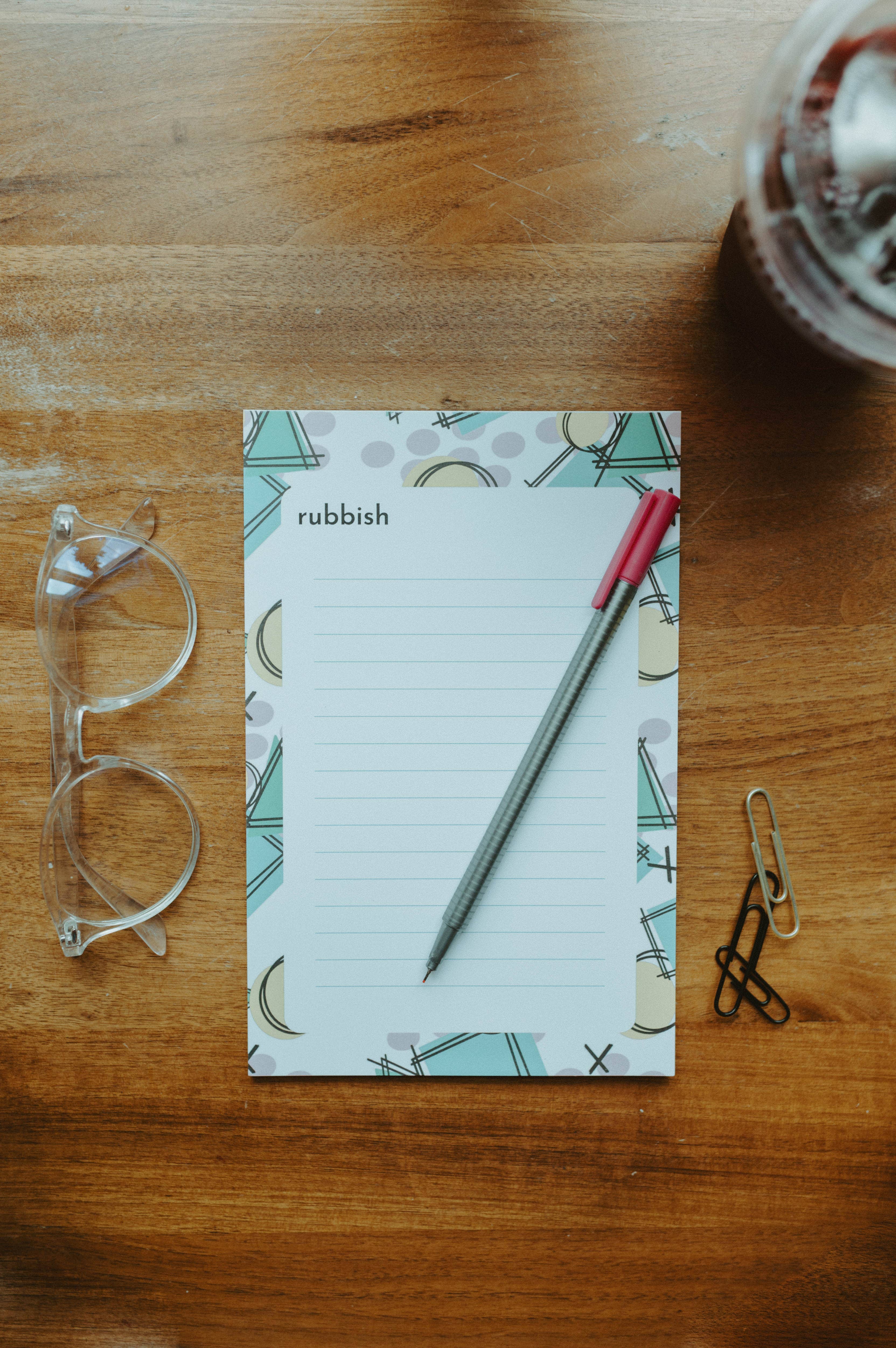 BrickandBarley - Wholesale Notepad - Rubbish Notepad3