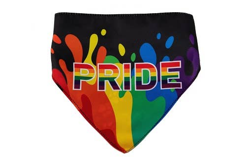 Barker's Bowtique - Wholesale Pet Bandana - Dog - HIP DOGGIE PRIDE DOG BANDANA0