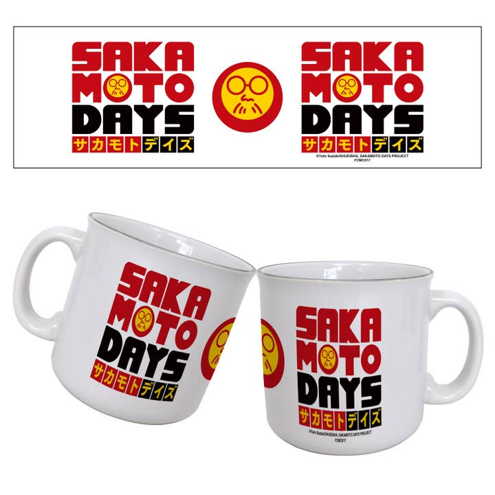 Pyramid America - Wholesale Coffee Mug - Sakamoto Days - Sakamoto Logo 20oz Camper Mug