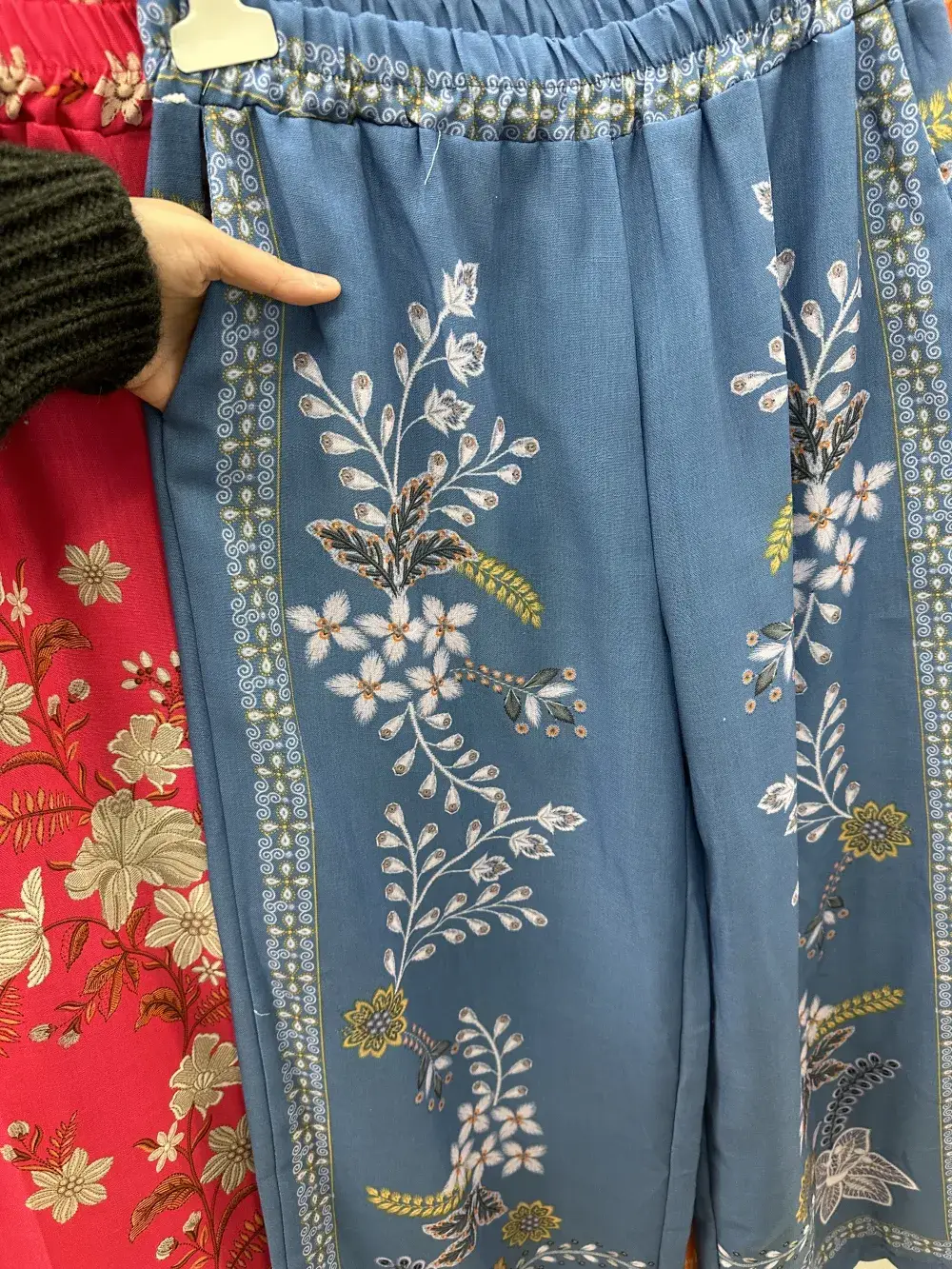 Mimi & Gogo - Wholesale Pants - Women's - Wide Printed Boho Pants @7149_PaBohoLin9