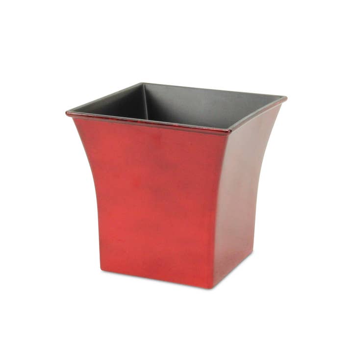 Cheungs Home Decor - Wholesale Plant Pot - 7.25 Inch Square Tapered Plastic Pot14