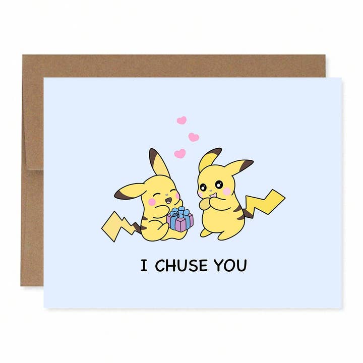 I Chuse You | Greeting Card for wholesale by Angel + Hare