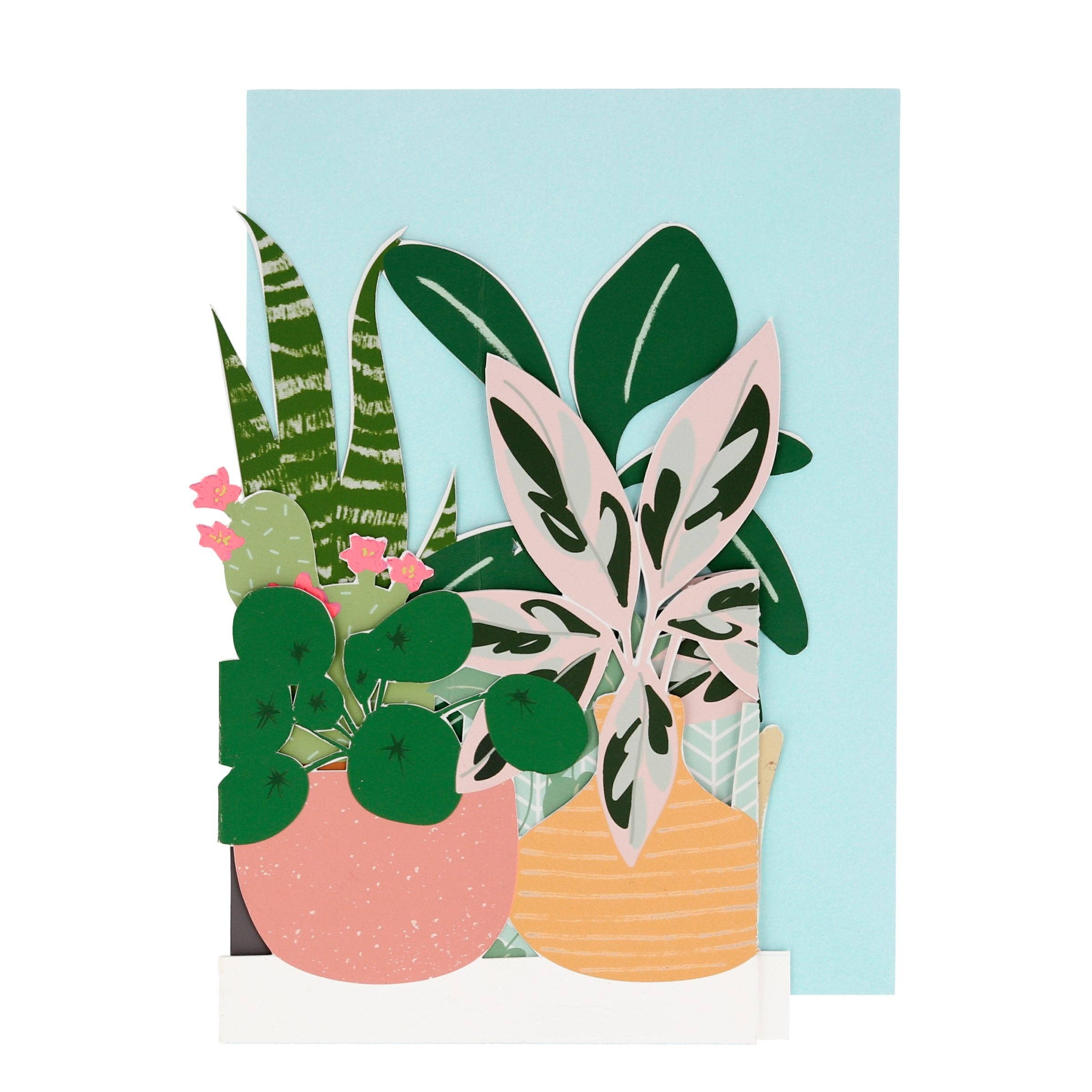 Meri Meri - Wholesale Everyday Greeting Card - Potted Plant Card1