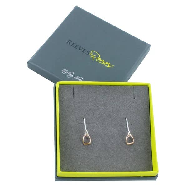 Stirrup Earring Rose for wholesale by REEVES & REEVES