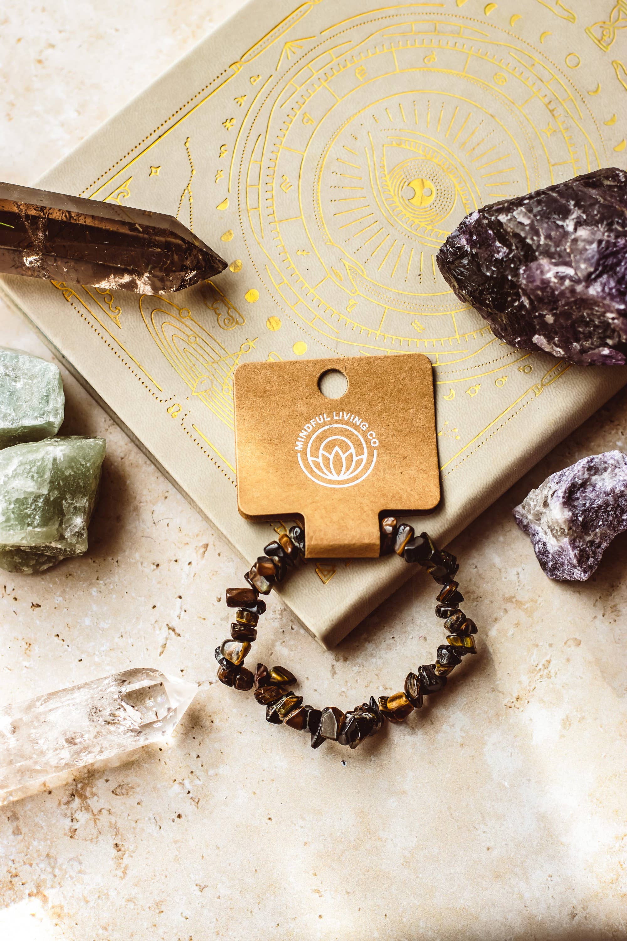 Mindful Living Co. – Großhandel Perlenarmband – Armband aus natürlichen Kristall-Edelstein-Chips | Kristallschmuck7