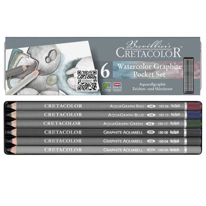 MacPherson's - Wholesale Pencil - Cretacolor Graphite Water-Soluble Pencil Sets