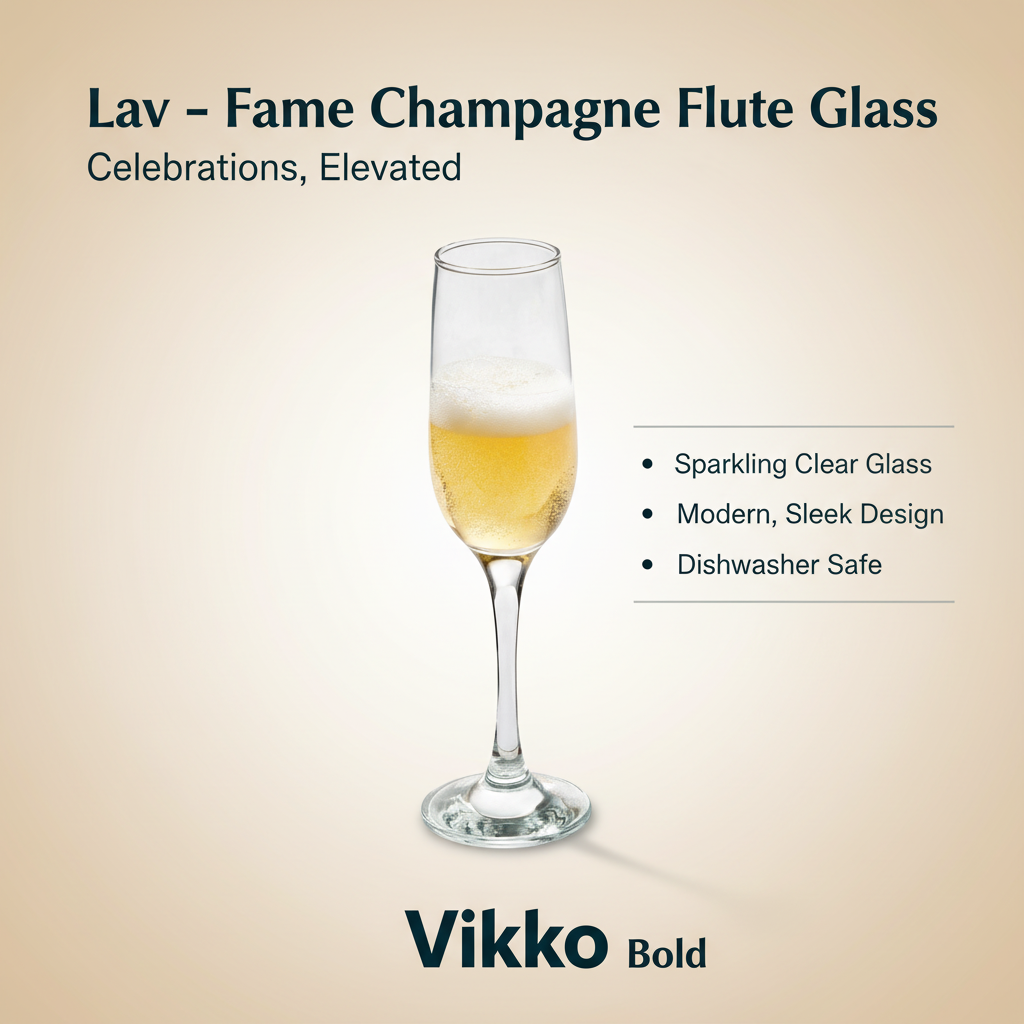 Kadra Kitchenware – Großhandel Champagnerflöten – Lav - Fame Champagnerflöte3