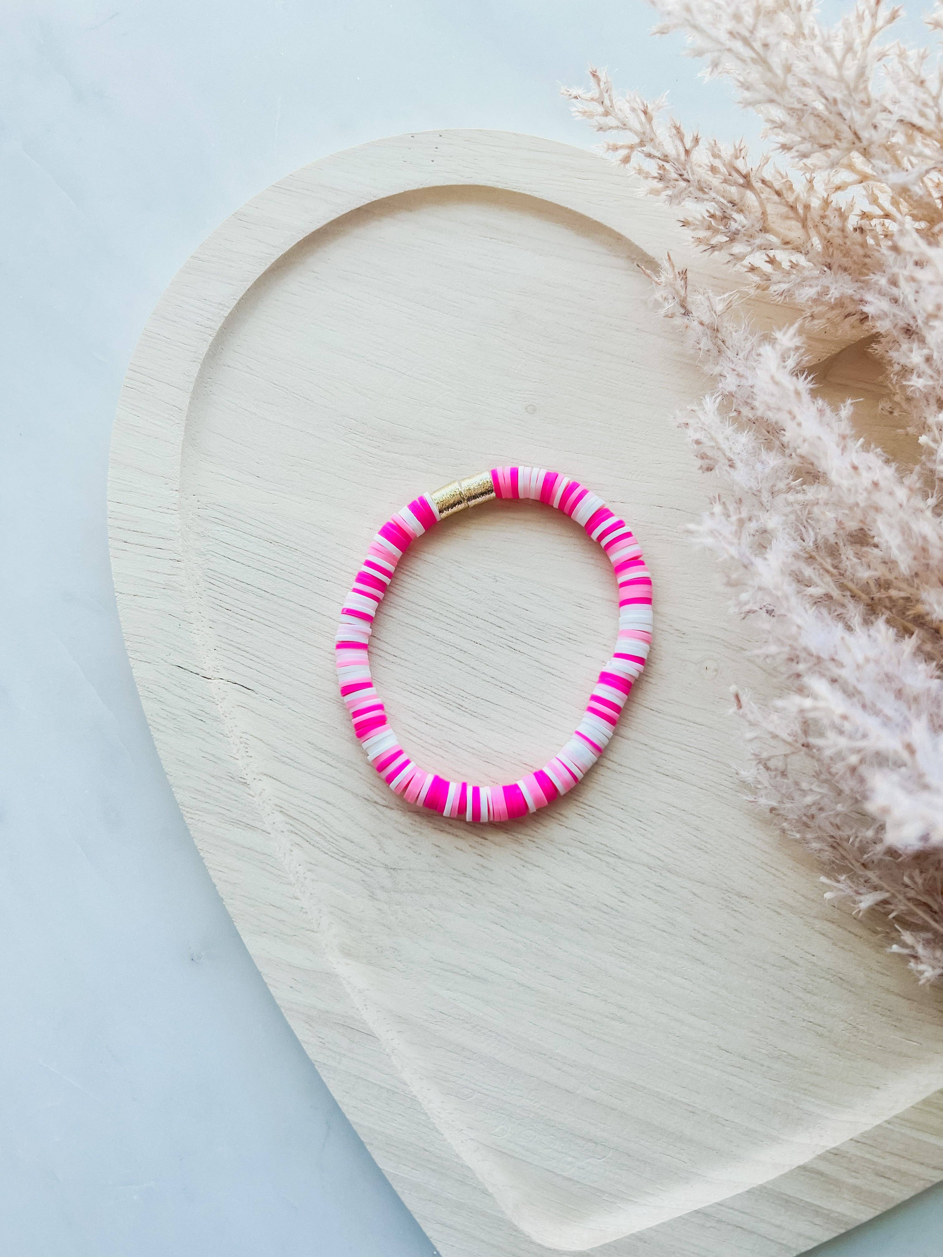 Taylor Toms Designs - Wholesale Beaded Bracelet - Valentine Accent Bracelet