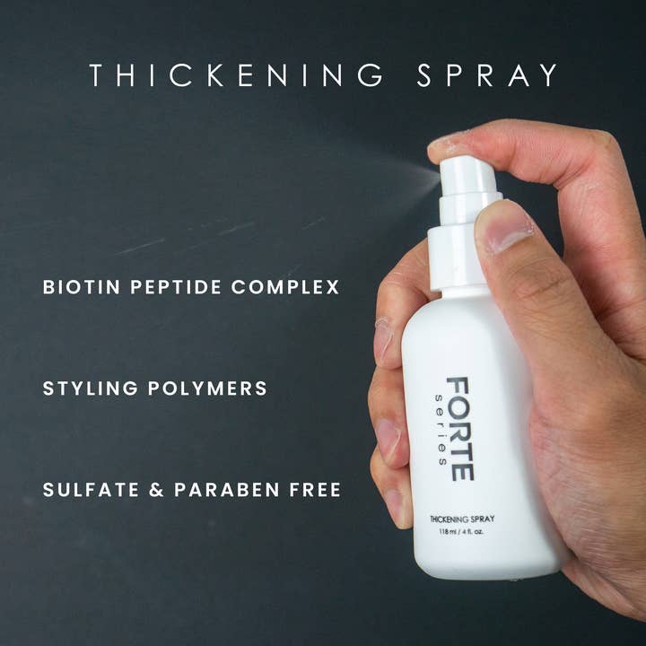 Forte Series, Inc. - Wholesale Hair Spray - Hair Thickening Spray - Thickening & Oil Control - 4 Oz